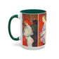 Toulouse-Lautrec, Henri - The Medical Inspection (1894) - Colorful Accent Mugs