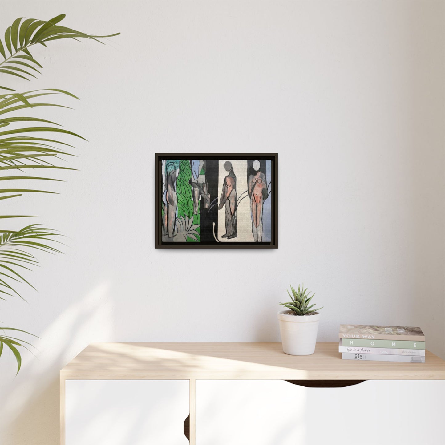 Matisse, Henri - Bathers by a River (1917) - Matte Canvas, Framed