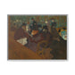 Toulouse-Lautrec, Henri - At the Moulin Rouge (1892) - Matte Canvas, Framed