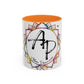 AdamPacio.com - White Logo - Colorful Accent Mugs