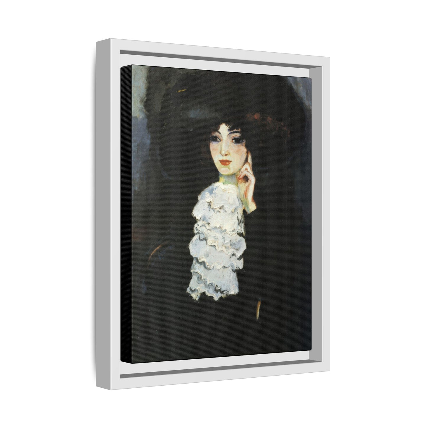 Van Dongen, Kees - Woman with Frill (1905) - Matte Canvas, Framed