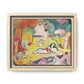 Matisse, Henri - The Joy of Life (1905) - Matte Canvas, Framed