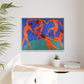 Matisse, Henri - Dance (II) (1910) - Matte Canvas, Framed