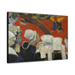 Gauguin, Paul - Vision of the Sermon (1888) - Canvas Block, unframed