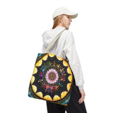 Obsidian Grandmothers Mandala - Tote Bag
