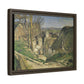 Cézanne, Paul - The House of the Hanged Man, Auvers-sur-Oise (1874) - Matte Canvas, Framed