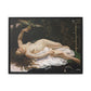 Courbet, Gustave - Woman with a Parrot (1866) - Matte Canvas, Framed