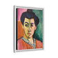 Matisse, Henri - The Green Stripe (1905) - Matte Canvas, Framed