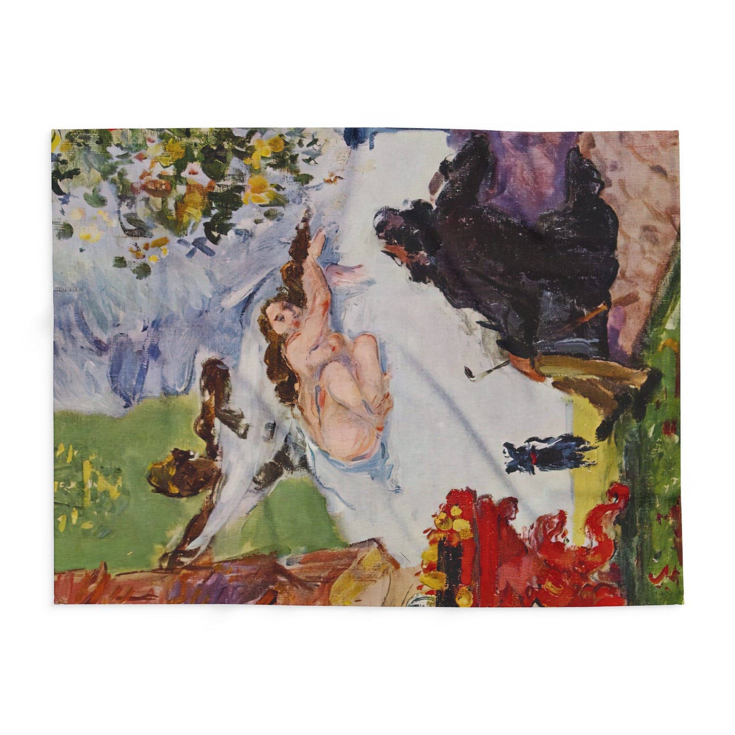 Cézanne, Paul - A Modern Olympia (1874) - Arctic Fleece Blanket
