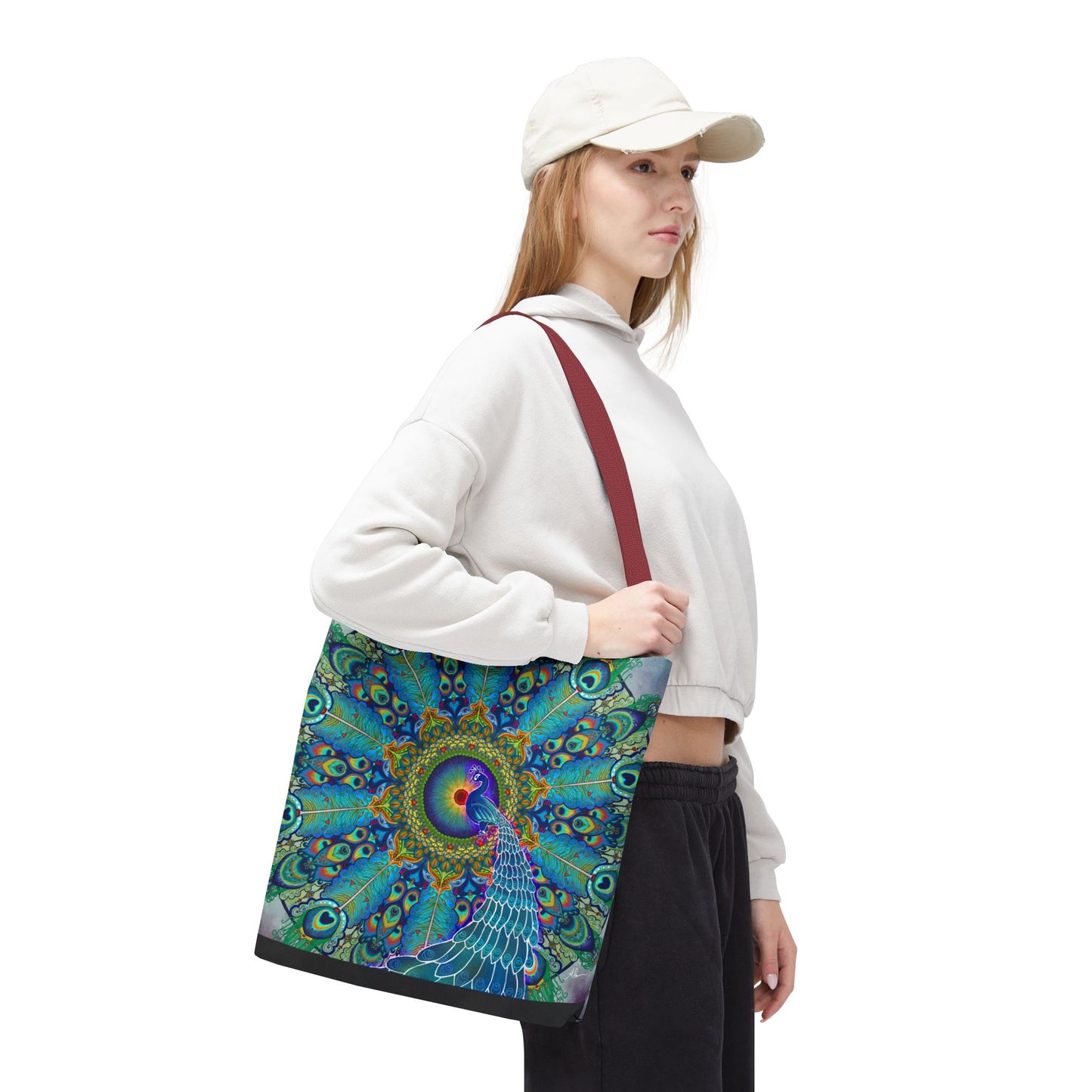 Pacio, Adam - Melek Taus Mandala - Tote Bag