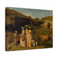 Courbet, Gustave - Young Ladies of the Village (1851) - Canvas Block, unframed