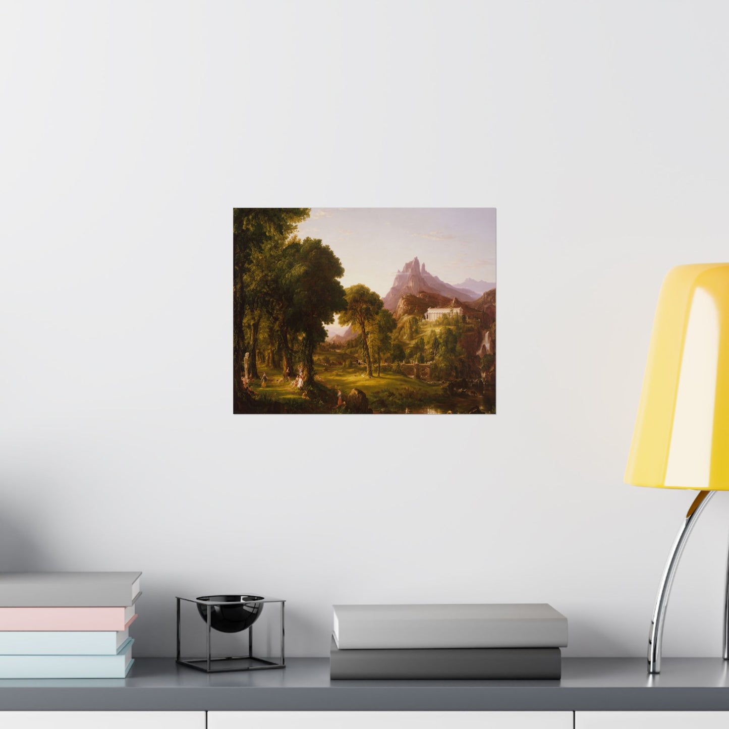 Cole. Thomas - Dream of Arcadia (1838)- Satin Posters