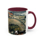 Cézanne, Paul - A Modern Olympia (1874) - Colorful Accent Mugs