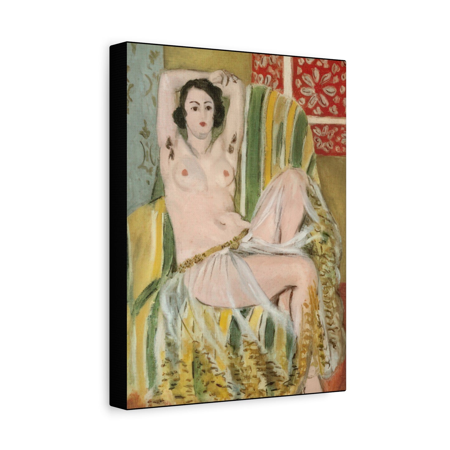 Matisse, Henri - Odalisque with Raised Arms (1923) - Canvas Block, unframed
