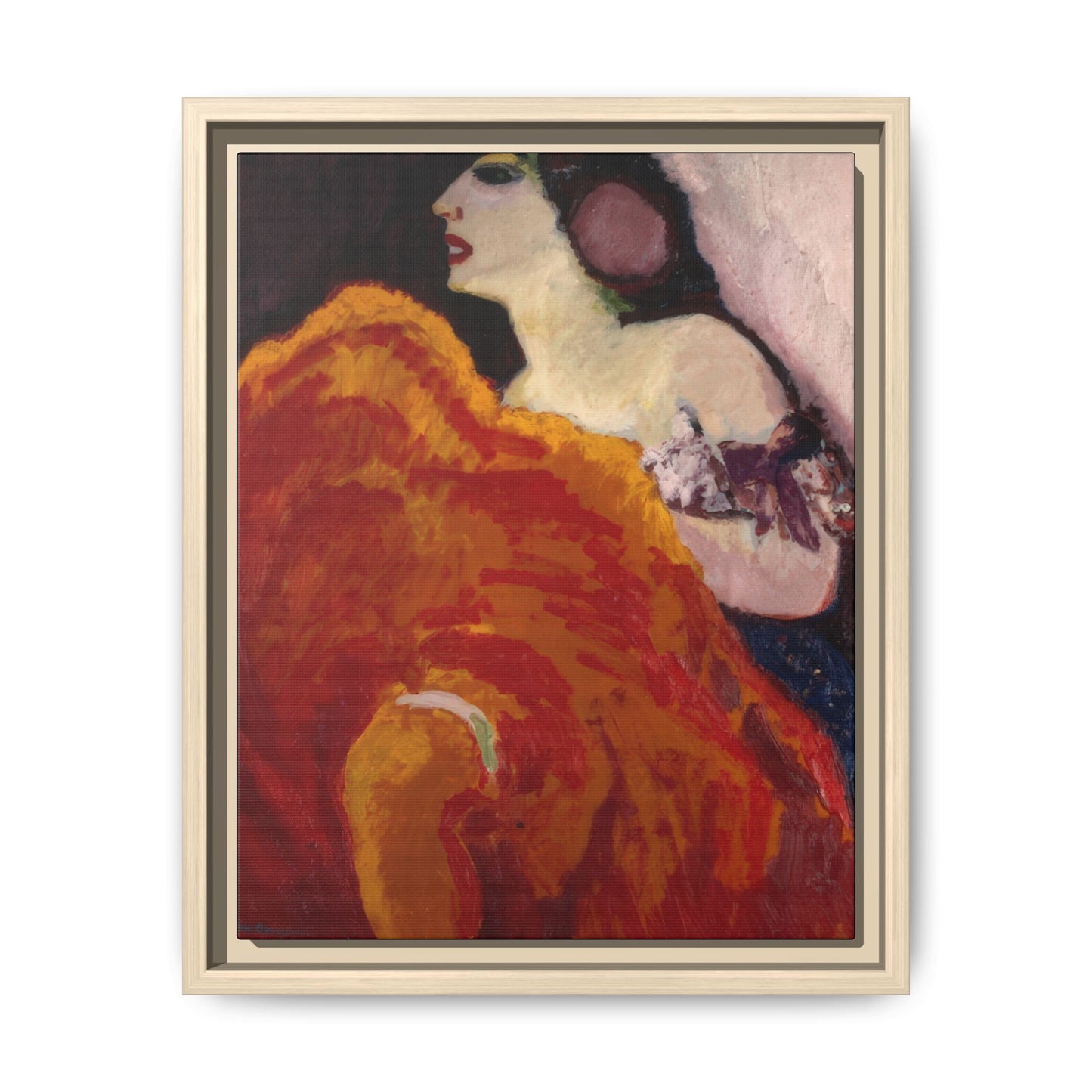 Van Dongen, Kees - The Red Dancer (1907) - Matte Canvas, Framed