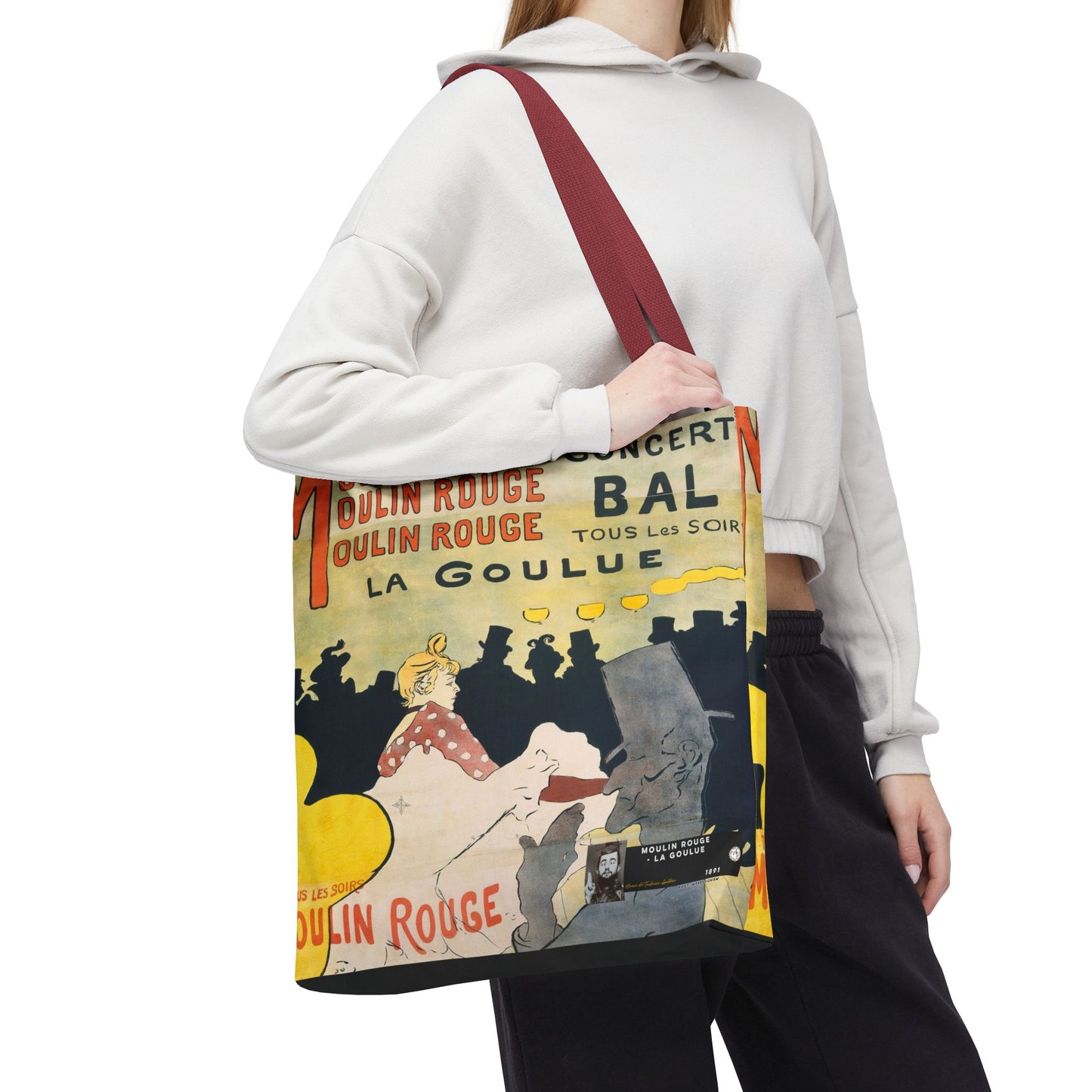 Toulouse-Lautrec, Henri - Moulin Rouge - La Goulue (1891) - Tote Bag