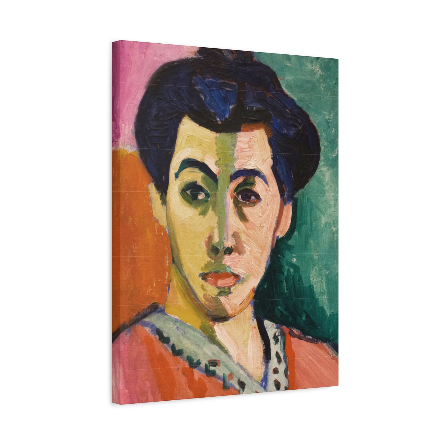 Matisse, Henri - The Green Stripe (1905) - Canvas Block, unframed