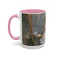 Morisot, Berthe - Woman at Her Toilette (1880) - Colorful Accent Mugs