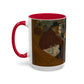 Toulouse-Lautrec, Henri - At the Moulin Rouge (1892) - Colorful Accent Mugs