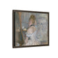 Morisot, Berthe - Woman at Her Toilette (1880) - Matte Canvas, Framed