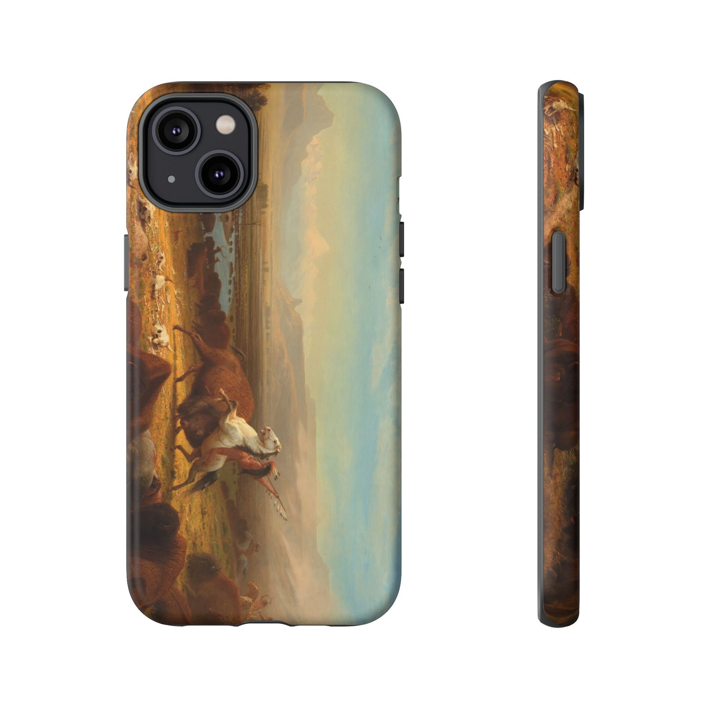 Bierstadt, Albert - The Last of the Buffalo  (1888) - Tough Phone Cases