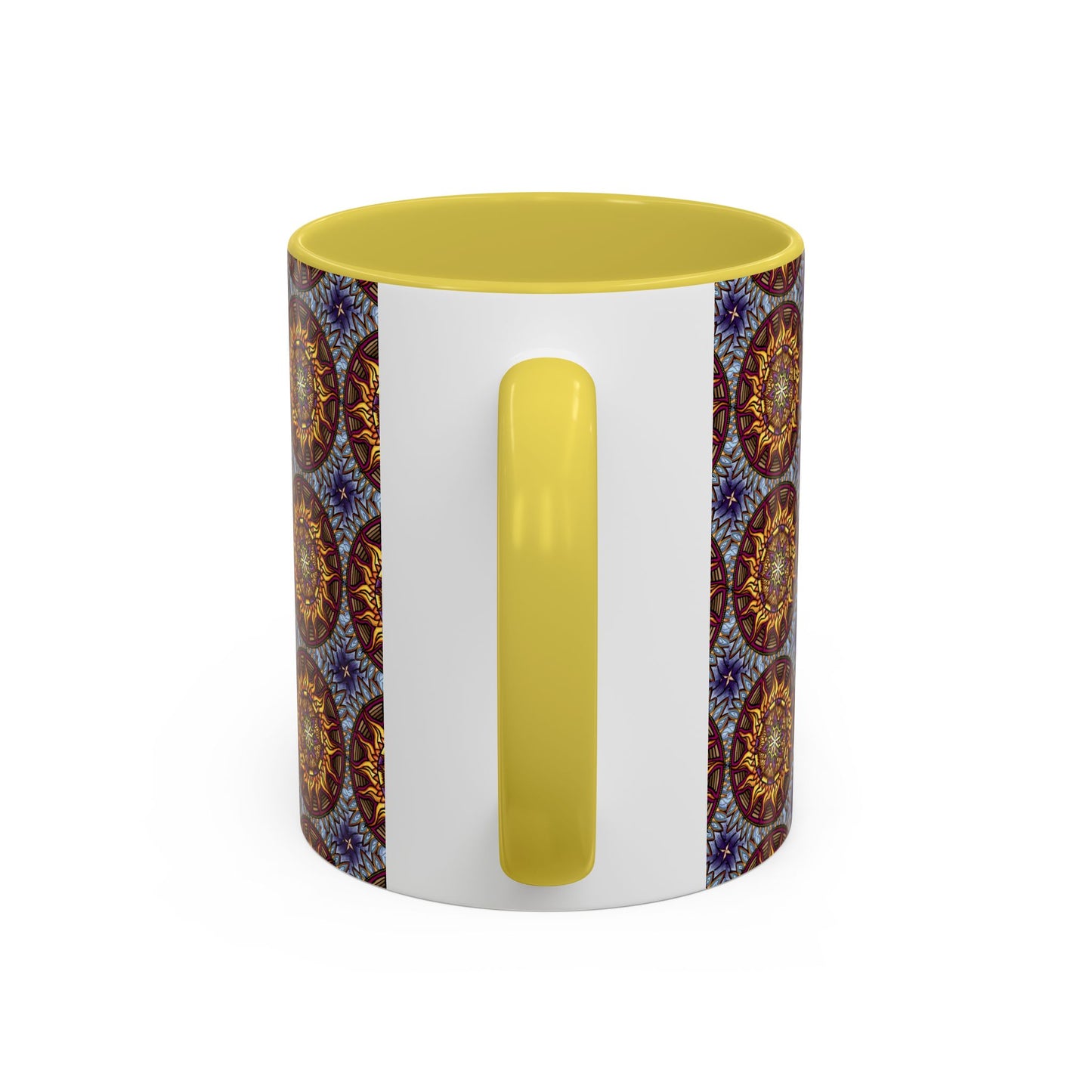 Pacio, Adam - Solar Disc Mandala - Colorful Accent Mugs