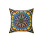 Pacio, Adam - Emerald Arrows Mandala - Suede Square Pillow
