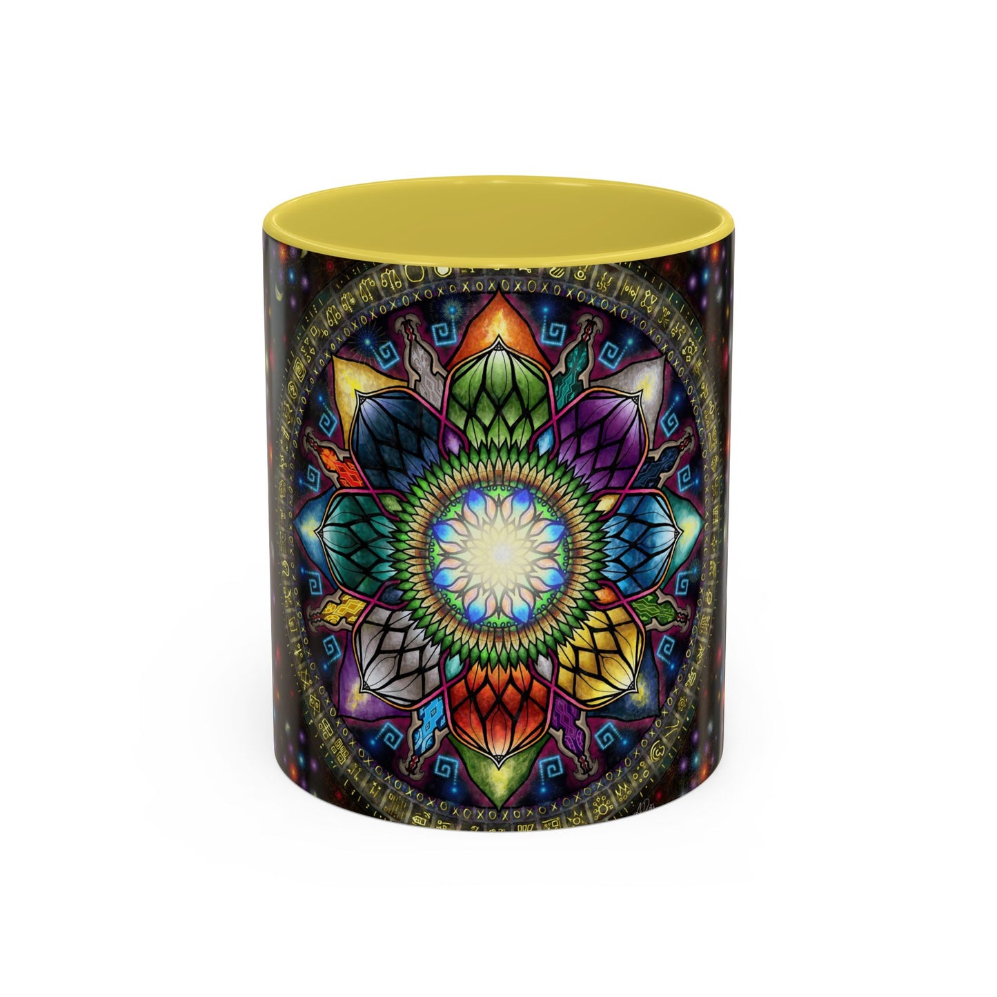 Pacio, Adam - Mystic Jewel Mandala - Colorful Accent Mugs