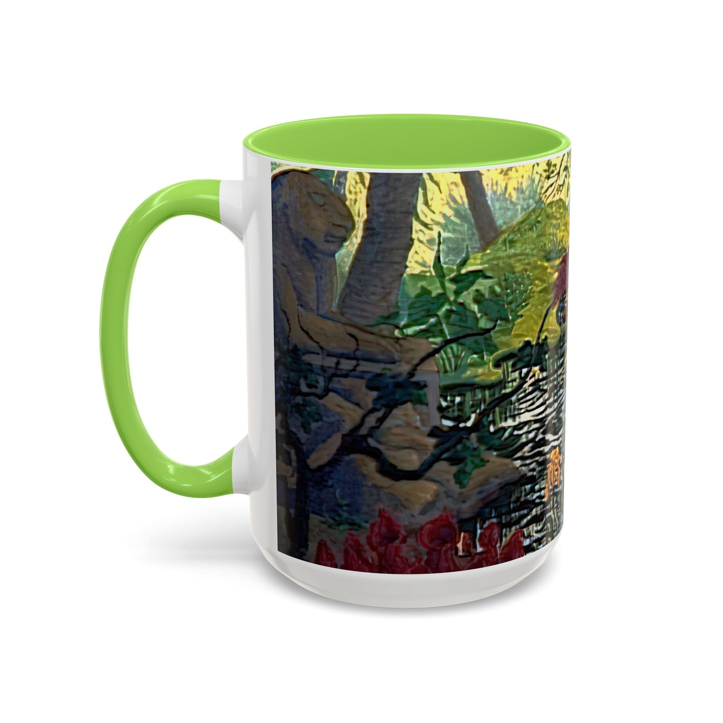 Ranson, Paul - The Lotus Bather (1906) - Colorful Accent Mugs