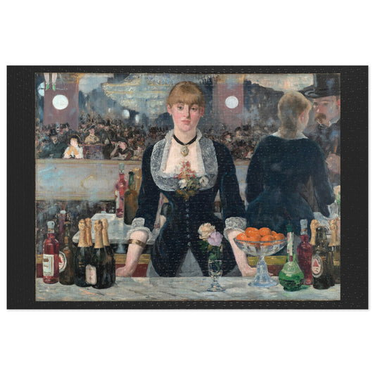 Manet's "A Bar at the Folies-Bergère" - 1000pc Jigsaw Puzzle