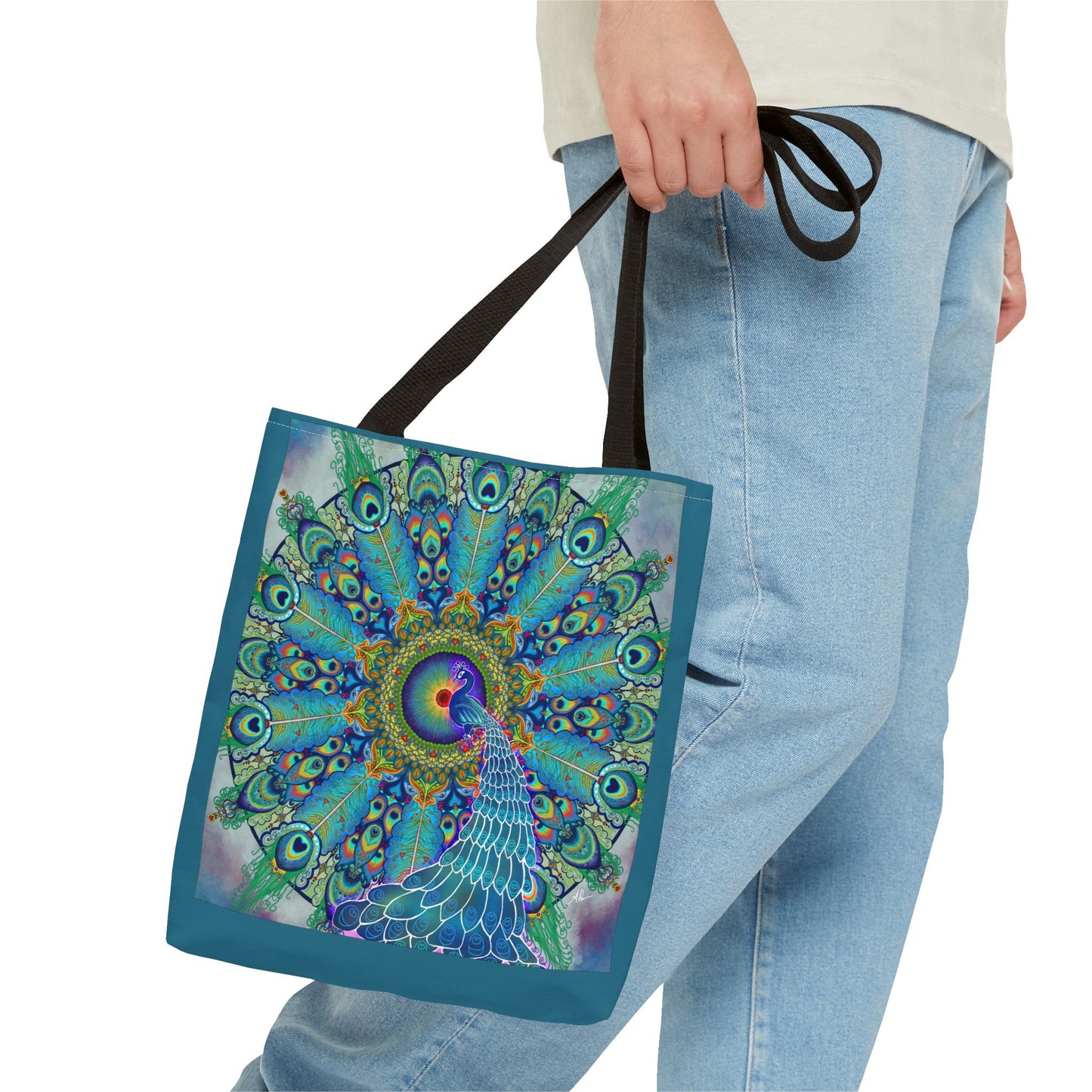 Melek Taus Mandala - Tote Bag