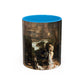 Courbet, Gustave - The Painter’s Studio (1855) - Colorful Accent Mugs