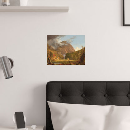 Cole. Thomas - The Notch of the White Mountains (1839) - Satin Posters