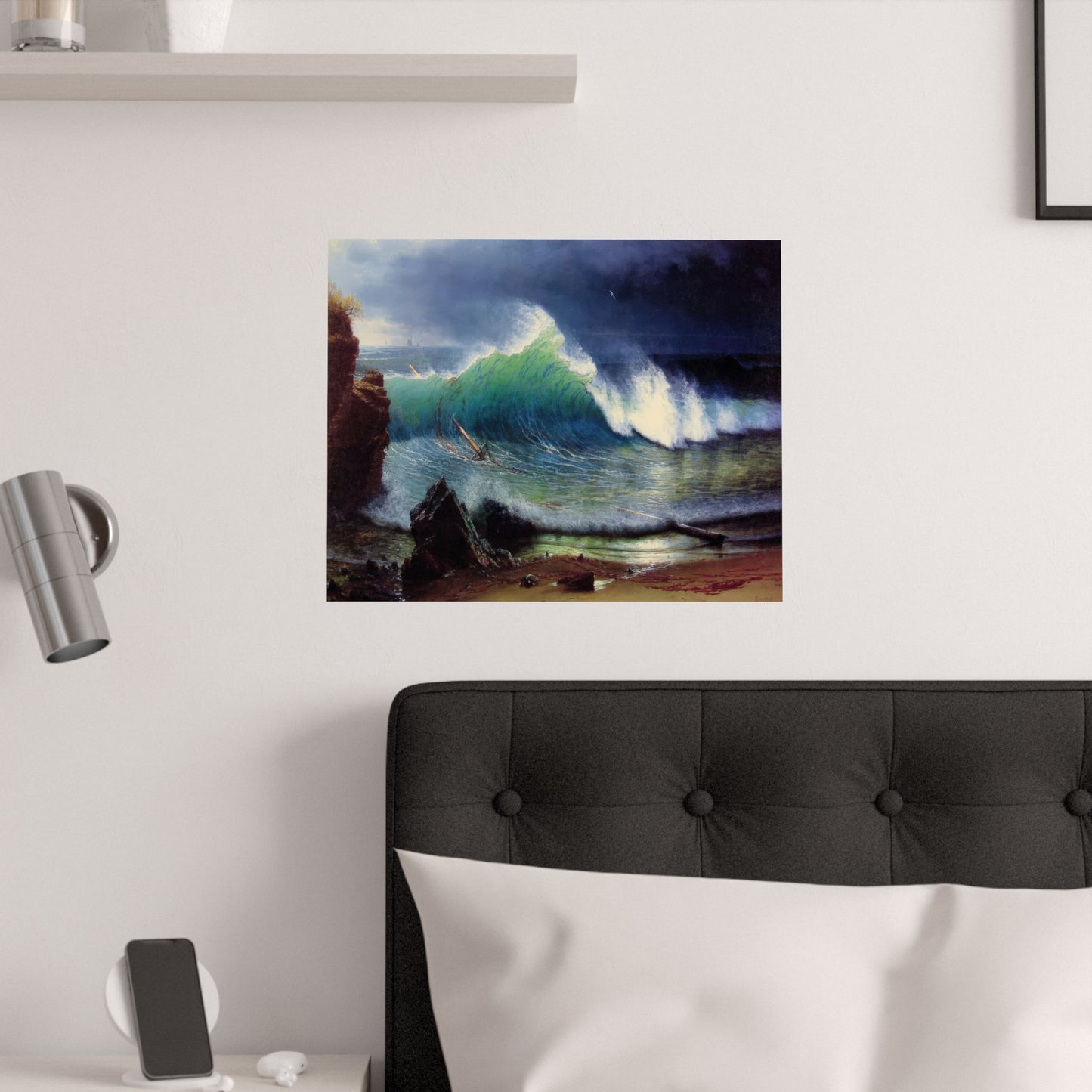Bierstadt, Albert - Wind River (1859) - Satin Posters
