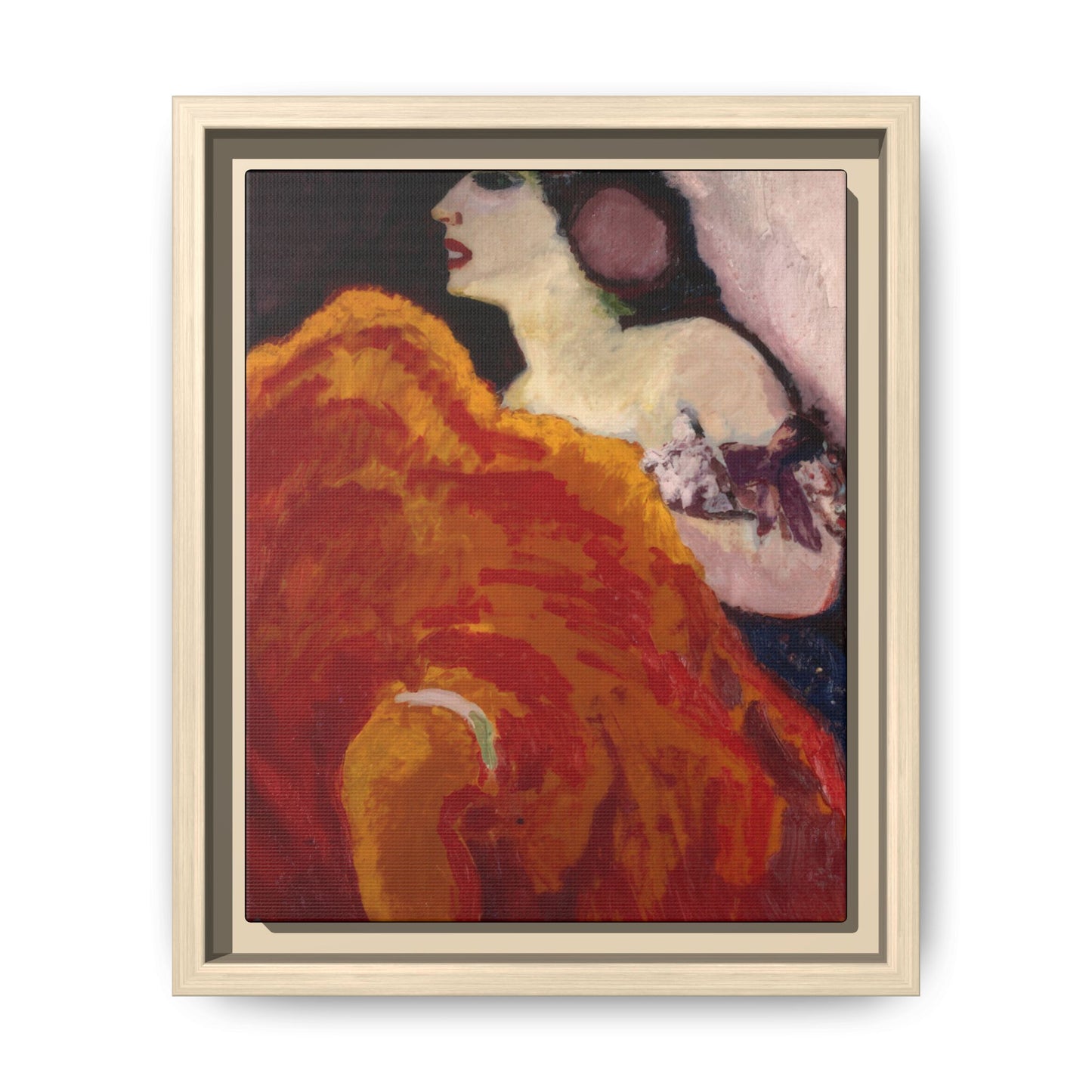 Van Dongen, Kees - The Red Dancer (1907) - Matte Canvas, Framed