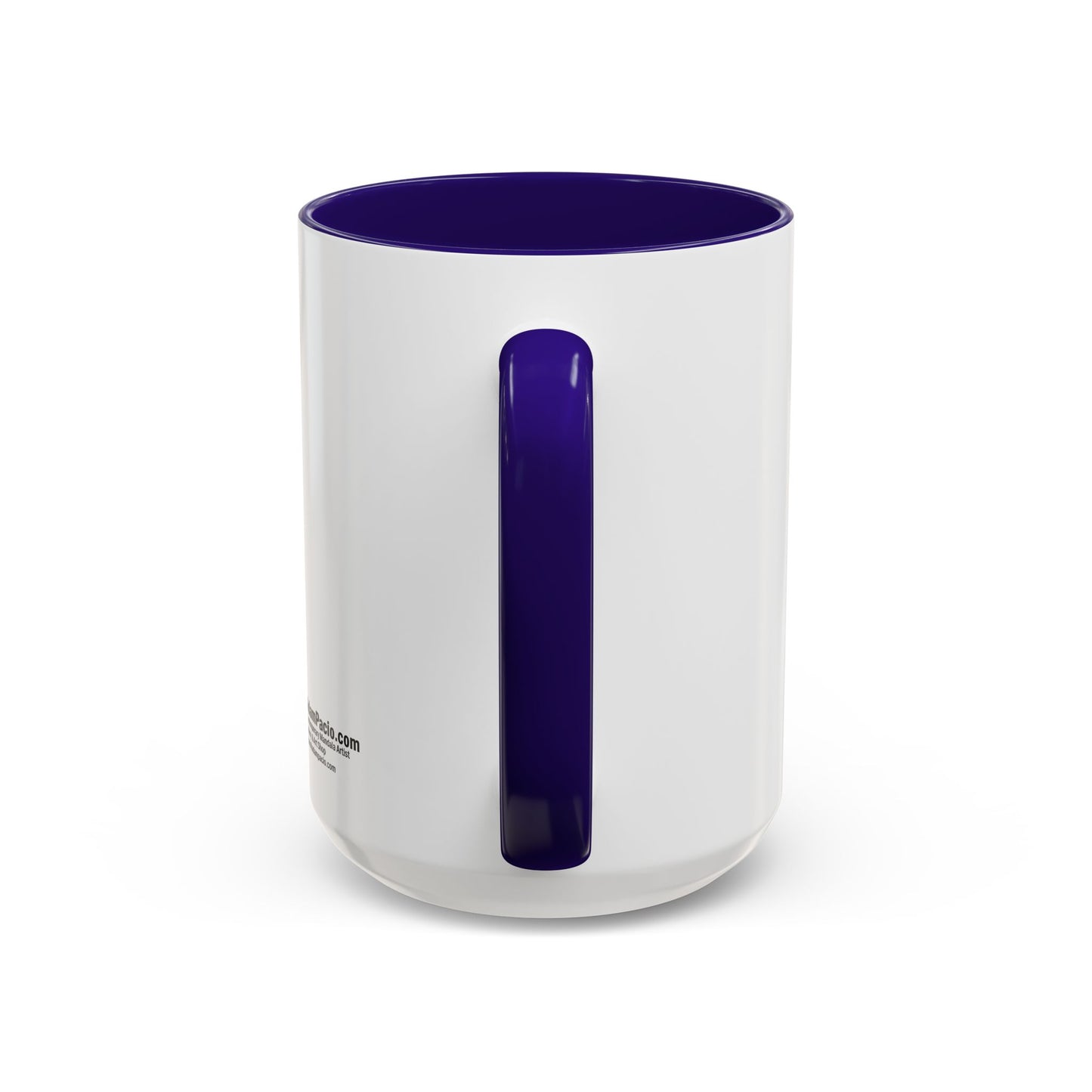 AdamPacio.com - Black Logo - Colorful Accent Mugs