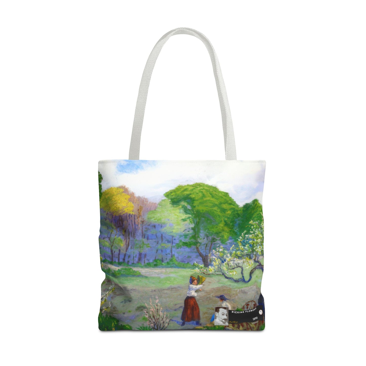 Ranson, Paul - Picking Flowers (1890) - Tote Bag
