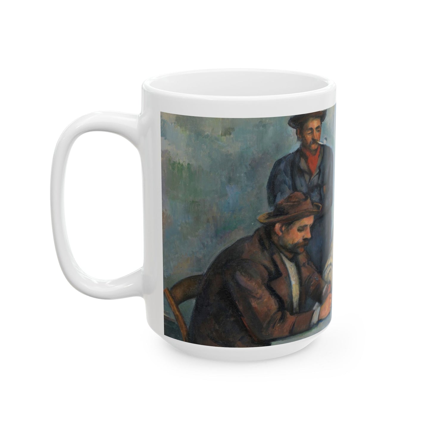 Cézanne, Paul - The Card Players (1892) - Ceramic Mug