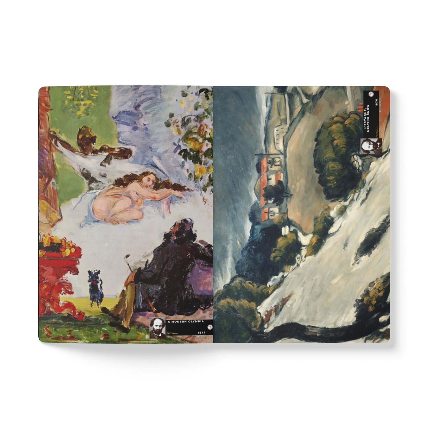 J01 - Cezanne Survey - Softcover Journal