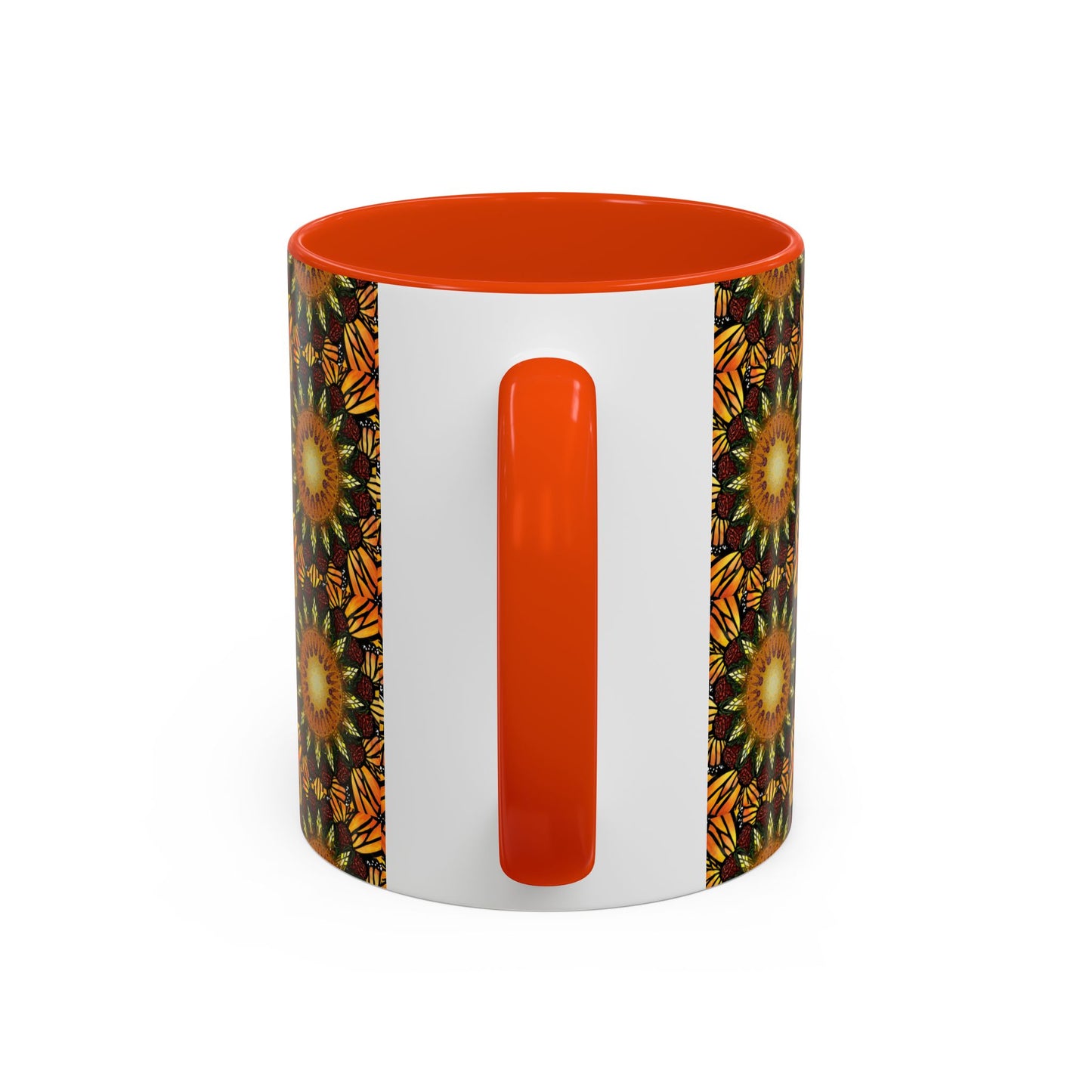Pacio, Adam - Monarch Butterfly Mandala - Colorful Accent Mugs