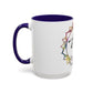 AdamPacio.com - White Logo - Colorful Accent Mugs
