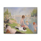 Seurat, Georges - Bathers at Asnières (1884) - Canvas Block, unframed