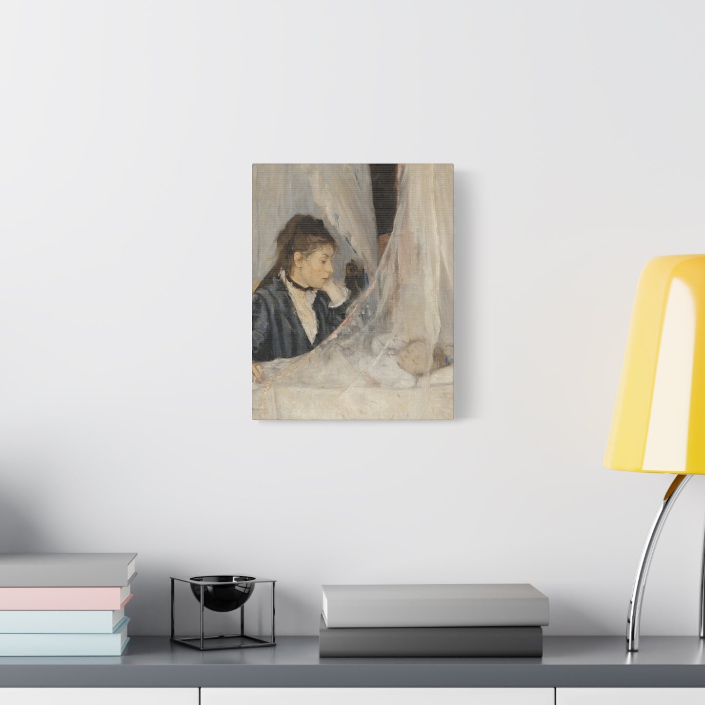 Morisot, Berthe - The Cradle (1872) - Canvas Block, unframed