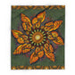 Monarch Butterfly Mandala - Arctic Fleece Blanket