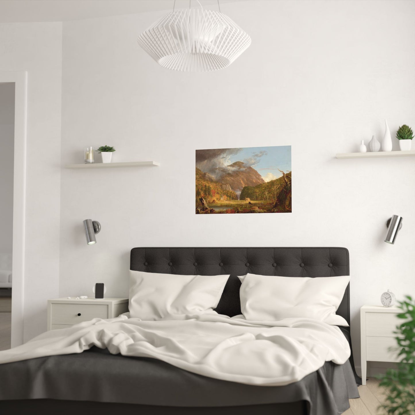 Cole. Thomas - The Notch of the White Mountains (1839) - Satin Posters