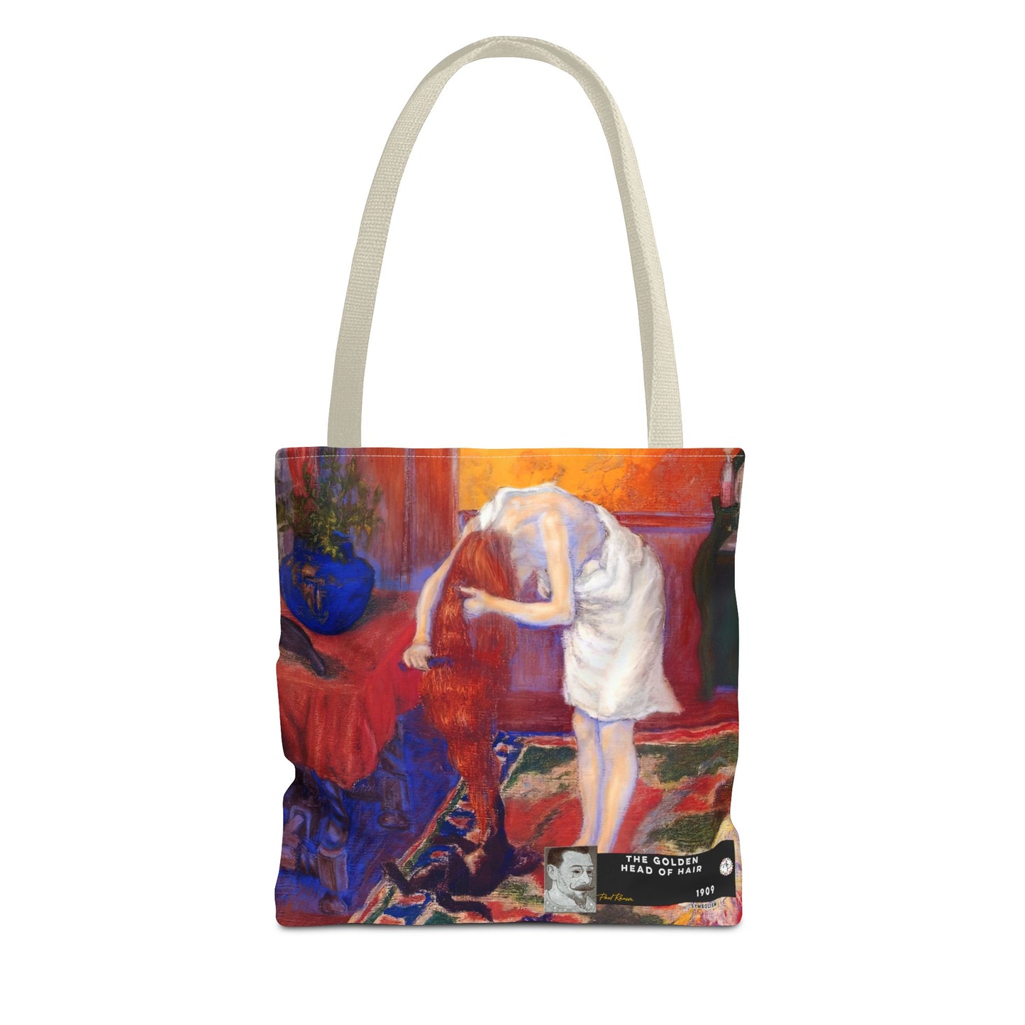 Ranson, Paul - The Golden Head of Hair (1909) - Tote Bag