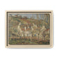 Pissarro, Camille - Red Roofs, Corner of a Village in Winter (1877) - Matte Canvas, Framed