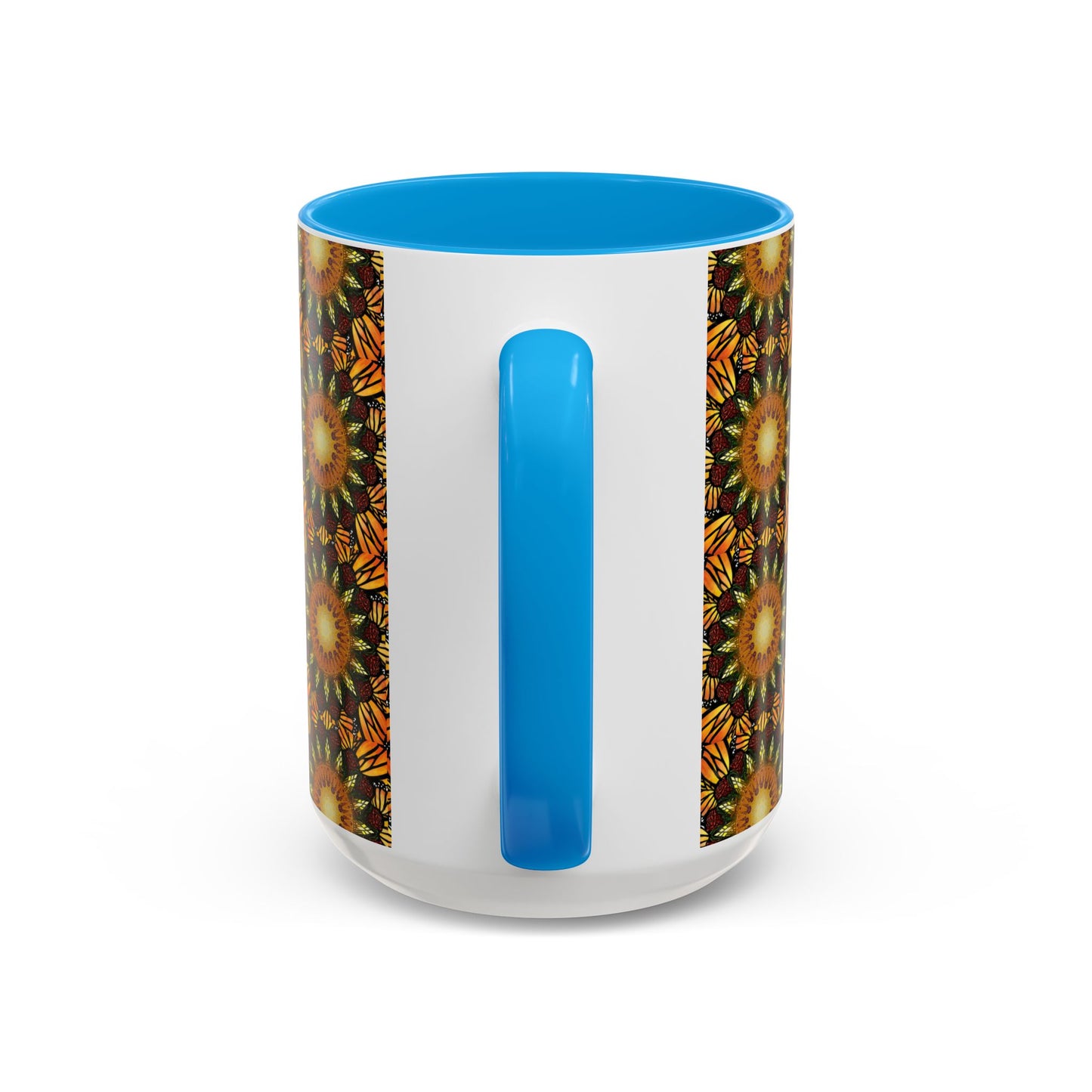Pacio, Adam - Monarch Butterfly Mandala - Colorful Accent Mugs