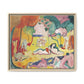 Matisse, Henri - The Joy of Life (1905) - Matte Canvas, Framed