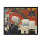 Gauguin, Paul - Vision of the Sermon (Jacob Wrestling with the Angel) (1888) - Matte Canvas, Framed